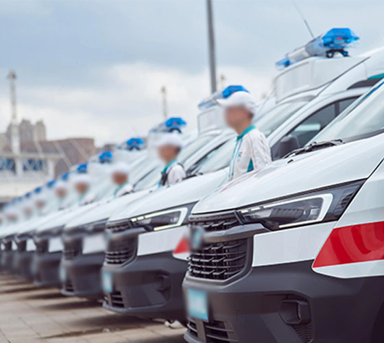 阿克苏县服务车队展示